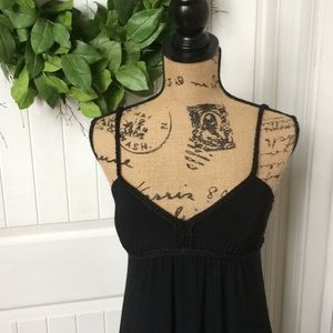 Wishes Wishes Wishes black maxi dress size small